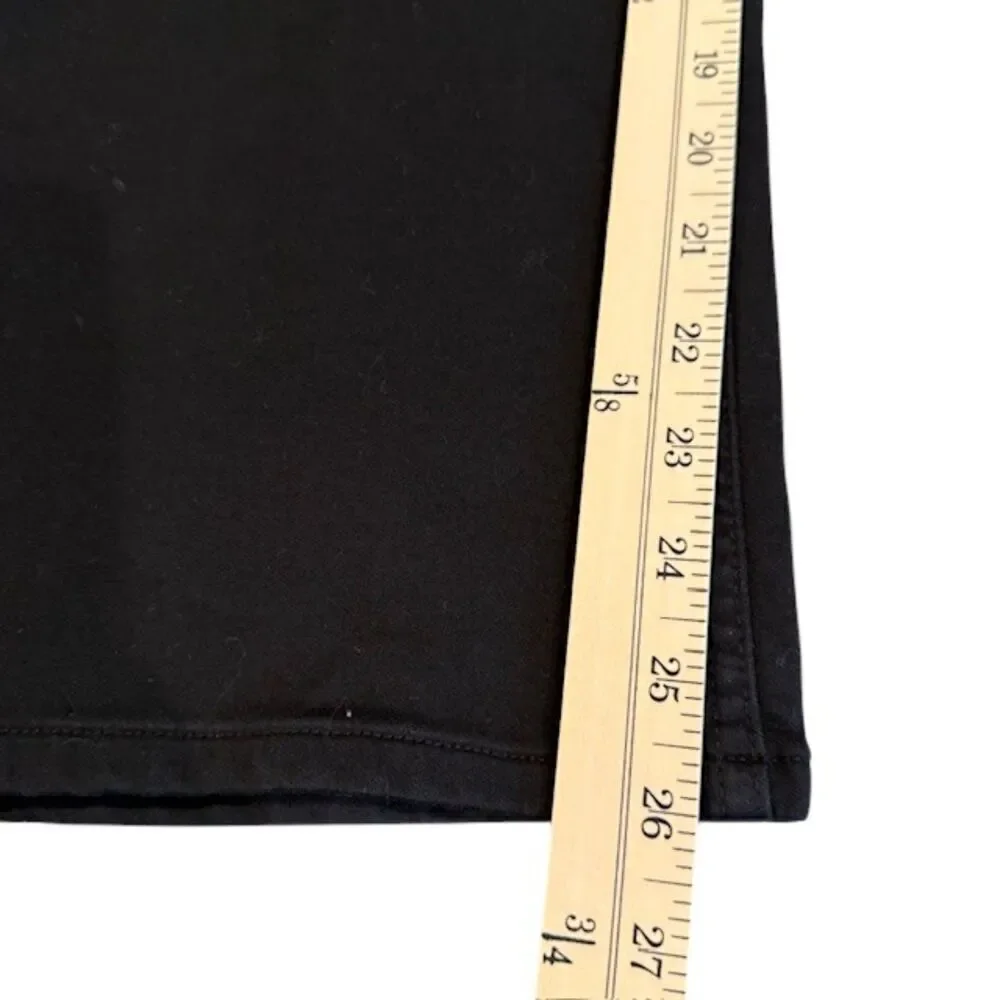 Banana Republic Traveler Stretch‎ Cotton Black Chino Pants Size 38 X 26 (hemmed)